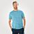 T-shirt rayé en coton pour hommes