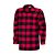 Kariertes Flanellhemd rot-schwarz