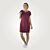 Kurzärmeliges Kleid aus Leinen