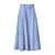 Jupe midi aspect jean en Lyocell