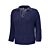 Gestrickter Ajourpullover mit Polokragen