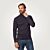 Shirt à col roulé basique pour hommes, certifié GOTS