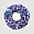 Loop mit bunten Schmetterlingen aus Polyester
