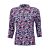 Damen Poloshirt mit Allover-Print