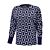 Damen Jaquard Pullover mit geometrischem Muster