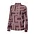 Bedrucktes Langarmshirt mit Stehkragen