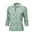 Poloshirt mit Allover-Print und Reissverschluss