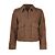 Kurz geschnittene Damen Jacke im Bouclé-Look