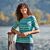 T-Shirt mit Allover-Print und Rundhalsausschnitt