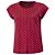 T-shirt en coton imprimé d'ancres pour dames