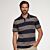 Mercerisiertes Poloshirt gestreift für Herren