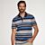 Mercerisiertes Poloshirt gestreift für Herren