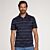 Mercerisiertes Poloshirt gestreift für Herren