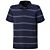 Mercerisiertes Poloshirt gestreift für Herren
