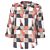 Damen Bluse mit geometrischem Print