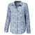 Bedruckte Damen Bluse mit Hemdkragen
