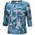 Shirt imprimé pour dames, manches longues