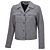 Veste courte pour dames aspect sel et poivre