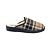 Herren Pantoffel Karo-Dessin