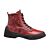 Gemini Stiefelette aus Nappaleder mit Blumenprint für Damen