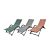 Chaise longue River, avec structure en alu