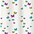diaqua Duschvorhang Textil Papillon