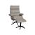 Fauteuil relax Zalea avec repose-pieds