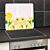 Plaque de recouvrement Multi Citrons, en verre