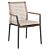 Chaise de jardin Maddox en corde d'oléfine, lot de 2