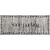 Paillasson Schuhparkplatz Love Wood 40x100 cm