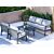 Lounge-Set 4-teilig
