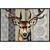 Türvorlage Woodland King 50x75 cm