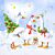 Serviettes Funny Geese