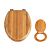 WC-Sitz aus Holz