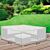 Housse de protection gris pour salon de jardin