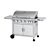 Gasgrill Edelstahl mit 6+1 Brenner