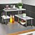 Etagère de cuisine d'angle Massivo Trio