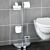 Garniture de WC peu encombrante