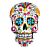 Luftmatratze Sugar Skull