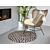 Tapis Safari rond, Ø 100 cm