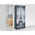 Stoffschrank "Paris" mit 8 Tablaren