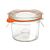 Weck-Glas 8er Set, 80 ml