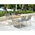 Table de balcon pliante rectangulaire