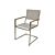 Chaise de jardin cantilever