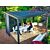 Alu-Pergola, Länge 400 cm