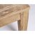 Holztisch aus recyceltem Ulmenholz
