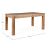 Holztisch aus recyceltem Ulmenholz