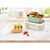 Gourmetmaxx 3er Set Frischhaltedosen aus rPET