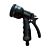 Dehnbarer Gartenschlauch mit Universaladapter schwarz