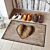 Türvorlage Chalet Heart 50x75 cm